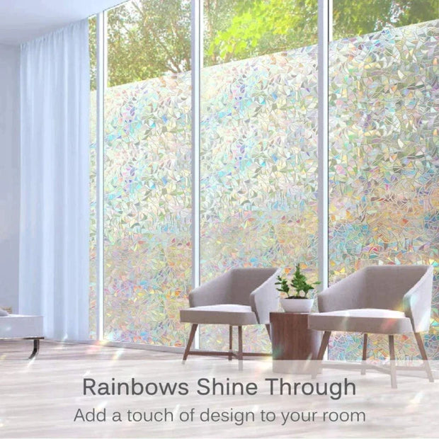 3D Rainbow Window Film