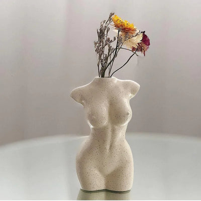 Body Art Flower Vase