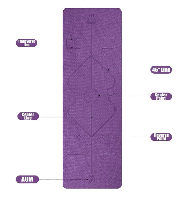 Yoga Aligning Mat